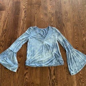 AEO soft & sexy bell sleeve top